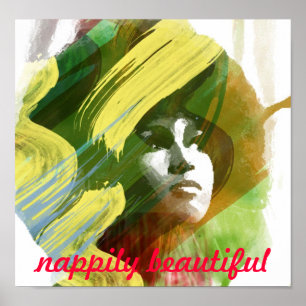 Nappily beau - affiche