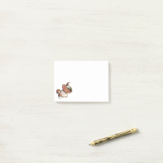 Napping Gnome Post-it® Notes (Op bureau)