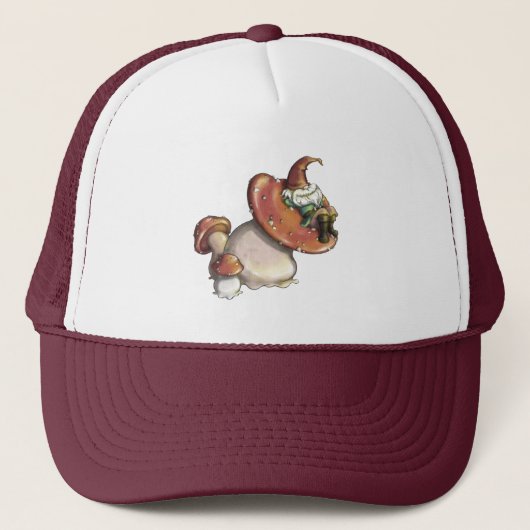 Napping Gnome Trucker Pet (Voorkant)