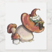 Napping Gnome Wijn Etiket (Enkel label)
