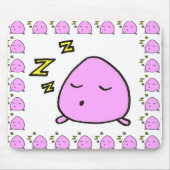 Napping Guy Mousepad Muismat (Voorkant)