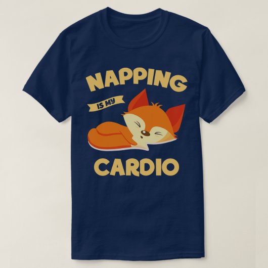 Napping is mijn radio naps t-shirt (Design voorkant)