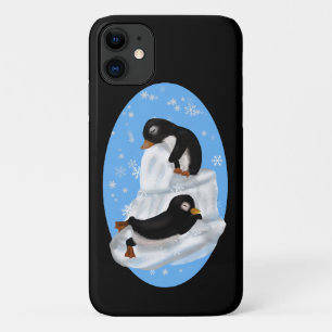 Napping Penguins iPhone / coque ipad