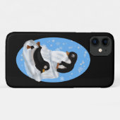 Napping Penguins iPhone / coque ipad (Dos (Horizontal))
