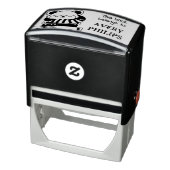 Napping Red Panda Dit boek is van Zelfinktende Stempel (Product)