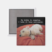 Napping website fotomagneet magneet (Voorkant / Achterkant)