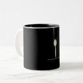 "N'apportez jamais un couteau tasse de spork à (Devant gauche)