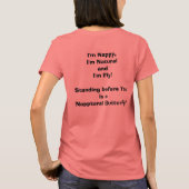 Nappture Butterfly T-shirt (Achterkant)