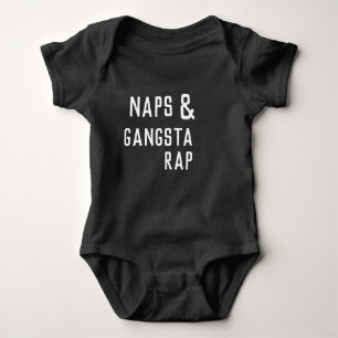 Naps en Gangsta Rap Bodysuit