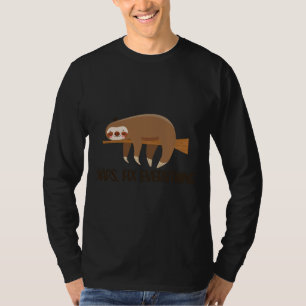 Naps Fix Alles Co Nap King Lazy Sloth Funny N T-shirt