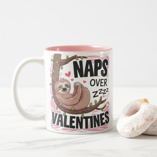 Naps over Valentijnse Mok (Met donut)