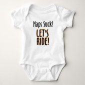 Naps Suck, Laten we Ride Romper (Voorkant)