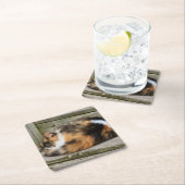 Naptime Vierkante Kartonnen Onderzetter (Insitu)