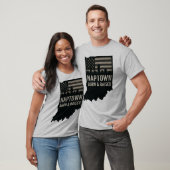 Naptown Indiana Geboren en getogen T-shirt (Unisex)