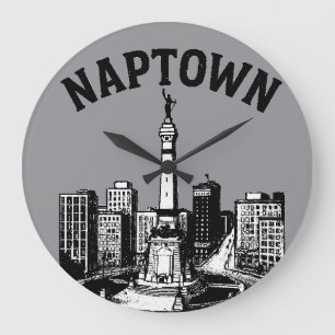 Naptown Indianapolis Indiana Grote Klok