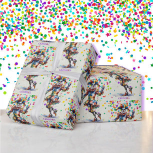 nar voeg tekst carnaval of mardi gras cadeaupapier