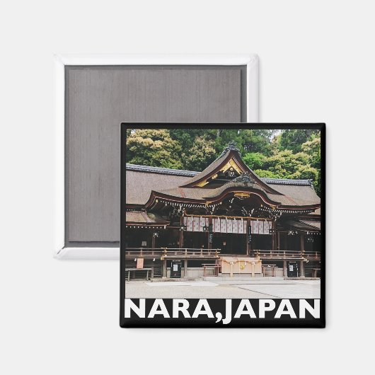 Nara Japan Magnet (Recto/Verso)