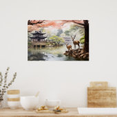 Nara Serenity - Kunstdruk Poster (Keuken)