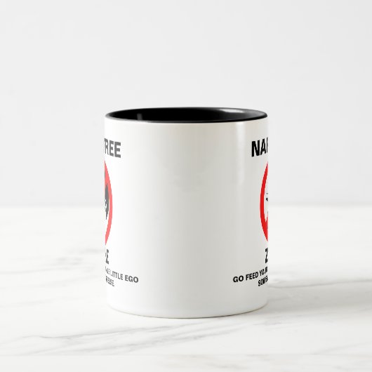 Narc Free Zone Coffee Mok (Center)