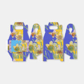 Narcis Bloem Schildering bloemige Verjaardag Cake  Bedankdoosjes (Uitgevouwen)