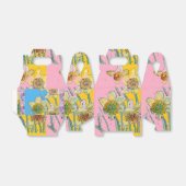 Narcis Bloem Schildering bloemige Verjaardag Cake Bedankdoosjes (Uitgevouwen)