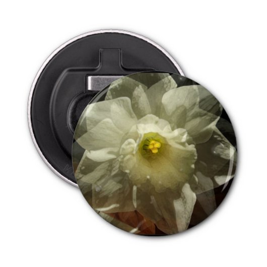 Narcis Dromen Button Flesopener (Voorkant)