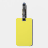 Narcis geel bagagelabel (Achterkant verticaal)