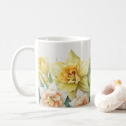 Narcis koffiemok (Met donut)