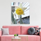 Narcis portret canvas afdruk (Insitu (Woonkamer))