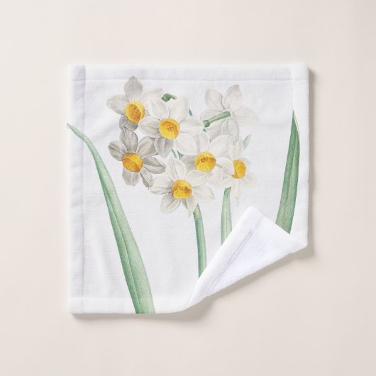 Narcisse, Pierre-Joseph Redouté, 1805 (Gant de toilette)