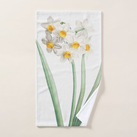 Narcisse, Pierre-Joseph Redouté, 1805 (Serviette à main)