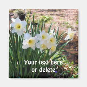 Narcissen Bij Beek Bloem Gepersonaliseerd Magneet