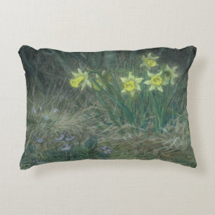 Narcissi en Violets, c.1867 Accent Kussen
