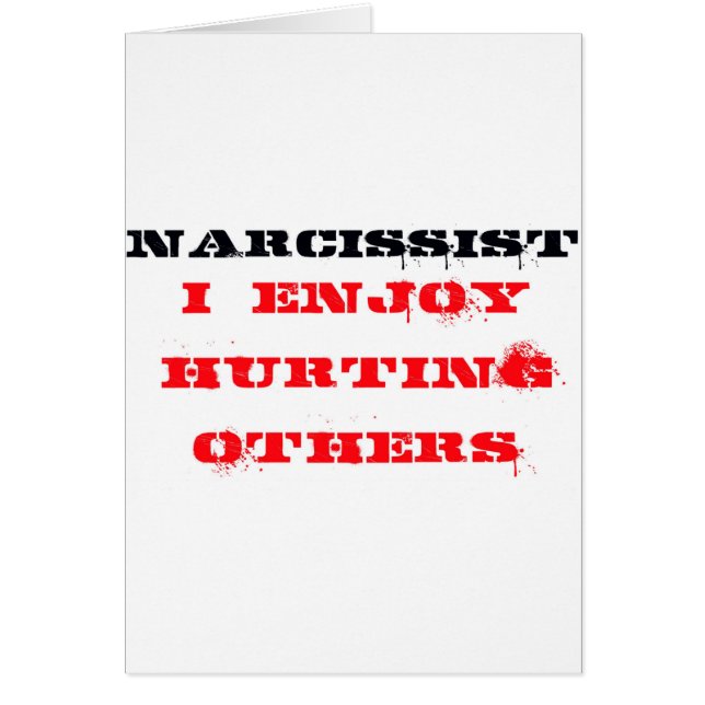 Narcissist Definition (Voorkant)