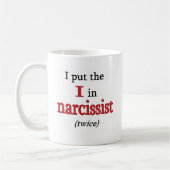 Narcissist Koffiemok (Links)