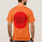 Narcissistisch Shirt (Achterkant)