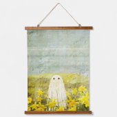 narcisspook hangend wandkleed (Voorkant)