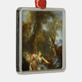 Narcissus, 1728 metalen ornament (Rechts)