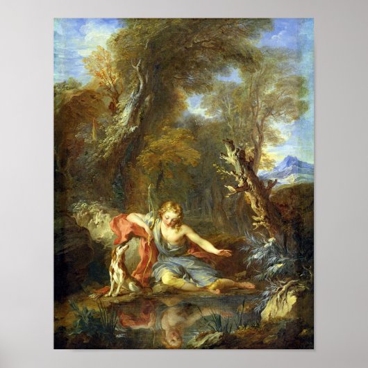 Narcissus, 1728 poster (Voorkant)