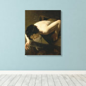 Narcissus Canvas Afdruk (Insitu (Houten vloer))