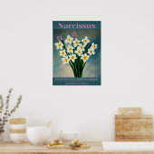 Narcissus December Poster van de Bloemkwaliteit (Keuken)