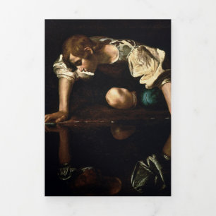 Narcissus Drieluik Kaart