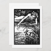 Narcissus Emile Alder Kaart (Voorkant / Achterkant)