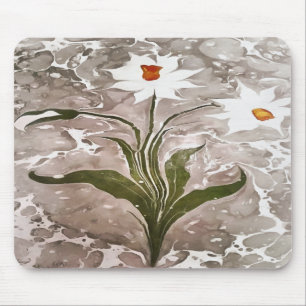 Narcissus on marble muismat