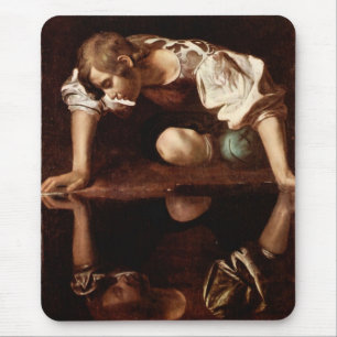 Narcissus van Caravaggio Muismat