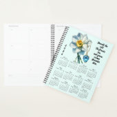 Narcissus & Zircon December Verse – 2026 Full-Year Planner (Display)