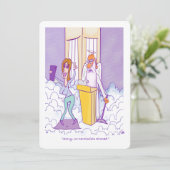 Narcist Funny Flat Kaart (Staand voorkant)