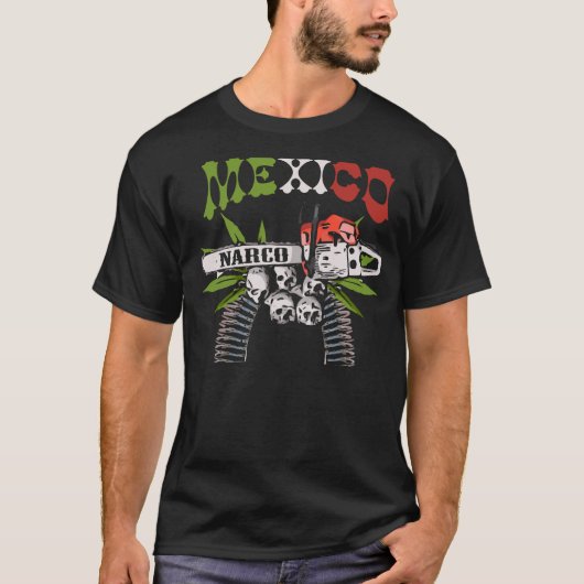 NARCO MEXICO T-SHIRT (Voorkant)