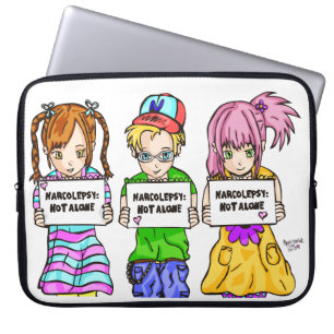 NARCOLEPSY: NIET ALONE™ Fun-laptop Hoesje Laptop Sleeve