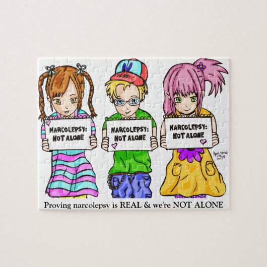 NARCOLEPSY: NIET ALONE™ Fun Puzzle Legpuzzel (Horizontaal)